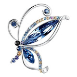 Broche Prendedor Mariposa Piedras Joyas