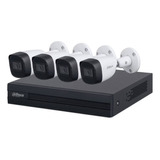 Kit Seguridad Dahua Full Hd Dvr 4 + Disco 24gb + 4 Balun Mdq