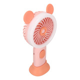 Ventilador De Mano De 3 Niveles Ajustable, Recargable Por Us