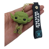 Llavero Star Wars Yoda Maestro Jedi Starwars Goma