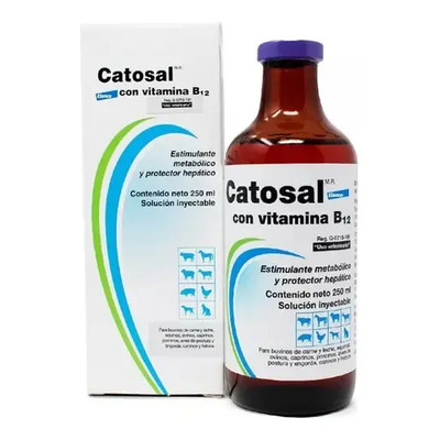 Catosal B12 De 250ml Bayer, Cerdos, Vacas, Borregos, Perros. | Envío gratis