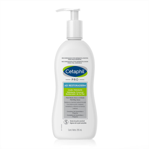 Locion Hidratante Corporal Cetaphil Pro Ad Restoraderm 295ml