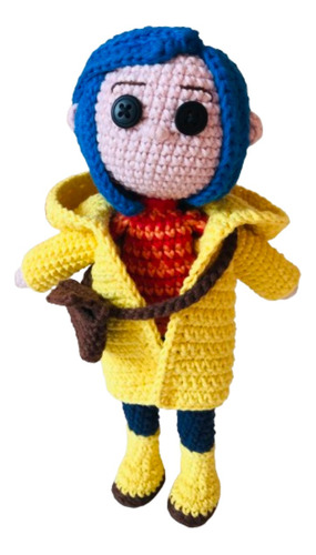 Coraline Amigurumi Muñeca Tejida Coraline La Puerta Secreta