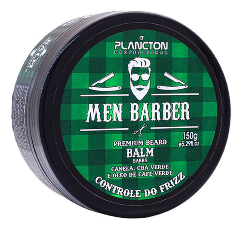 Balm De Barba Plancton Men Barber - Modela E Hidrata A Barba