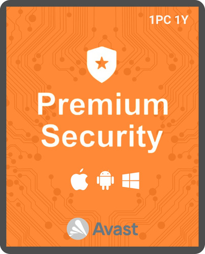 Avast Premium Security - 1 Dispositivo 1 Ano