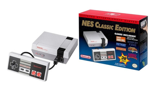 Console Nintendo Nes Classic Edition Com 30 Jogos