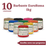 Kit Barbante Euroroma 1kg 10 Unidades Nr 6 Ou 8