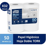 Papel Higiénico Tork 50 M. Doble Hoja Premium 32 Rollos