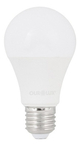 4x Lampada Bulbo Super Led Ourolux 12w 2700k Bivolt Amarela