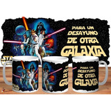 Taza Star Wars Desayuno De Otra Galaxia Art