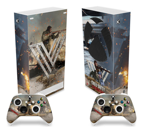 Skin Para Xbox Series S Adesivo Vertical - Modelo 120