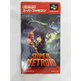 Super Metroid Super Famicom Nintendo Sem Manual