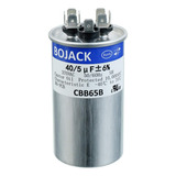 Bojack 40+5uf 40/5mfd ±6% 370v Cbb65 Condensador De Arranque