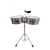 Timbaleta Parquer Master 14 Y 15 + Soporte + Cencerro Cuota