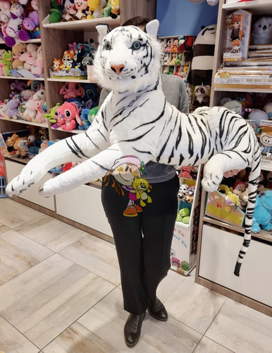 Peluche Tigre De Bengala Gigante Felino Hermoso Importado