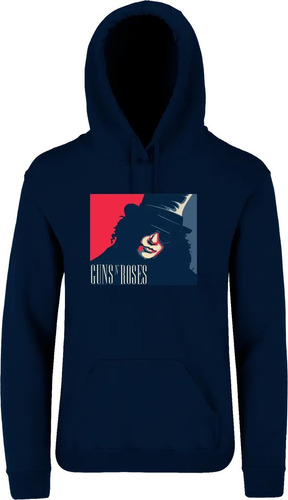 Sudadera Hoodie Guns And Roses Mod. 0074 Elige Color