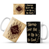 Mug Taza Harry Potter Regalo Colección Frases Mapa