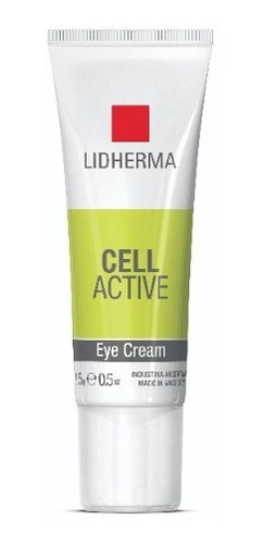 Lidherma Eye Cream Cellactive C/celulas Madre Vegetales Ojos