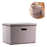 Caja Organizadora Con Tapa Plegable Almacenamiento Hogar