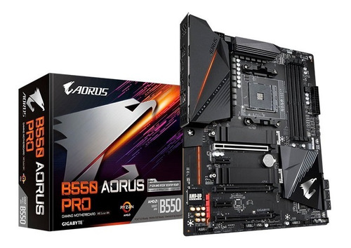 Board Gigabyte B550 Aorus Pro  Am4  3ra Gen