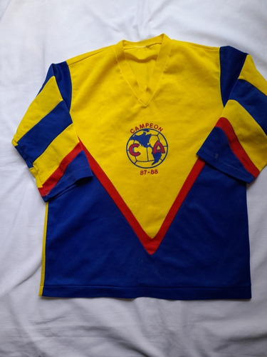 Jersey America Aguilas Campeon 87-88 Conmemorativo 