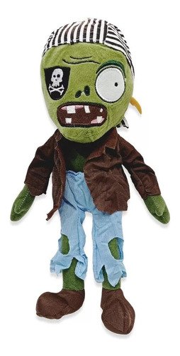 Plastas Vs Zombies Pirata 30cm Peluche