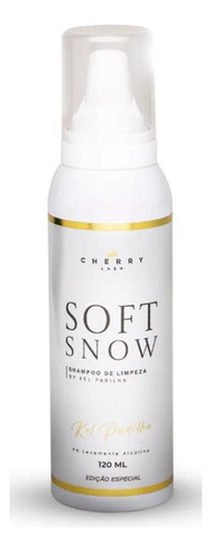 Espuma Limpeza Soft Snow Extensão Cílios Kel Padilha Cherry