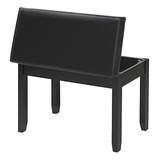 Banco De Piano Doble Iwell Con Patas De Madera De Caucho , B