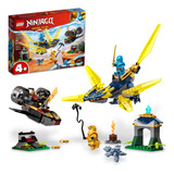 Kit Lego Ninjago Batalla Por Dragón Bebé De Nya Y Arin 71798 Cantidad De Piezas 157