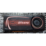 Placa De Vídeo Gtx 570 Evga Com Defeito P/ Reparar/peças