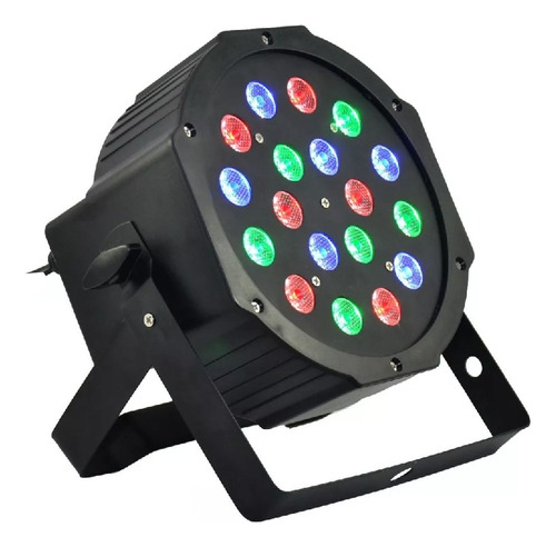 Luz Proton Par 18 Luces Dj Audioritmica Iluminacion Led 