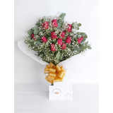 Ramo 12 Rosas Flores Naturales (mg). Envíos A Domicilio.