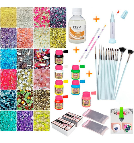 Kit Manicure Profissional Peliculas De Unhas Iniciante