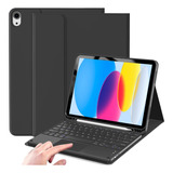 Capa Com Suporte Caneta Teclado Para iPad Air 4 Air 5 10.9