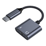 4 Paquete De 2-4 Adaptadores De Audio Usb Tipo C, 4 Piezas