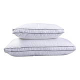 Almohada Hotelera Premium 2 Pack, Suave, 100% Algodón.