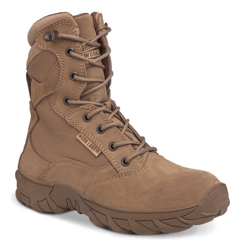 Bota Táctica Hombre Industrial Militar Workland 76201 Army | Meses sin interés