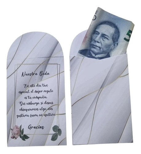 Sobres Pequeños De Dinero O Porta Boletos, Lluvia De Sobres