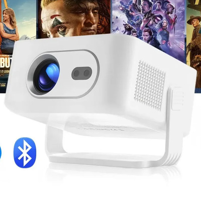 Proyector Portátil Magcubic Proyector Hy300max 8k Hd 720p 400ansi Smart Tv Android 14 Wifi6 Bt5.4, Enfoque Automático Y Corrección Trapezoidal, Rotación De 180° ,con control remoto infrarroj, Hdmi\u002Fusb | Envío gratis