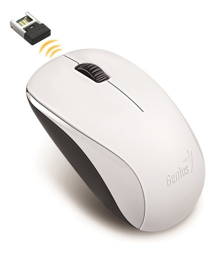 Mouse Inalámbrico Genius  Nx-7000 Elegant White