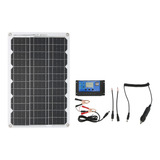 Kit De Panel Controlador De Carga Solar 30a 18w 18v