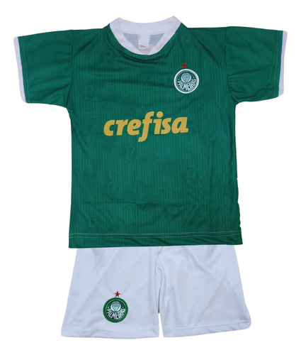 Conjunto Infantil Jogo Futebol Camisa Shorts Times Ptas 2024