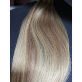 Extensiones Naturales Rubias Visadas Adhesiva Variedad Tonos