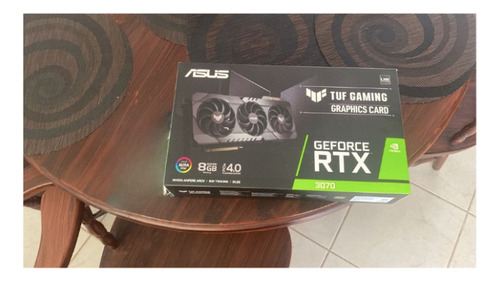 Tarjeta Nvidia Asus  Tuf Gaming Geforce Rtx 3070  8gb