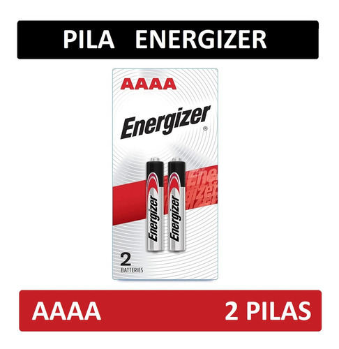 Pila Energizer Alcalina Aaaa 2 Piezas