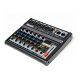 Consola Mixer Parquer 6 Ch Efx Usb Phantom Interface Pc Bt