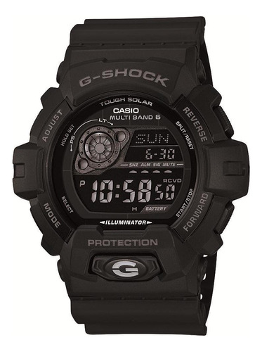 Reloj Solar Casio G Shock Gw 8900a 1 Para Hombre Negro