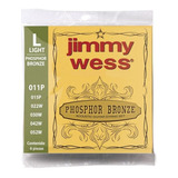 Cuerdas Jimmy Wess P/guitarra Acústica Phosphor Bronze 11-52