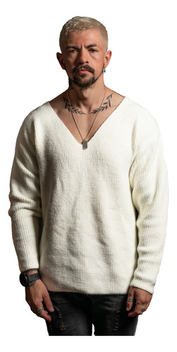 Sweater / Chaleco Oversize V Hombre