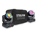 Cabeza Movil Led Spot Steelpro Gobos90h Bag